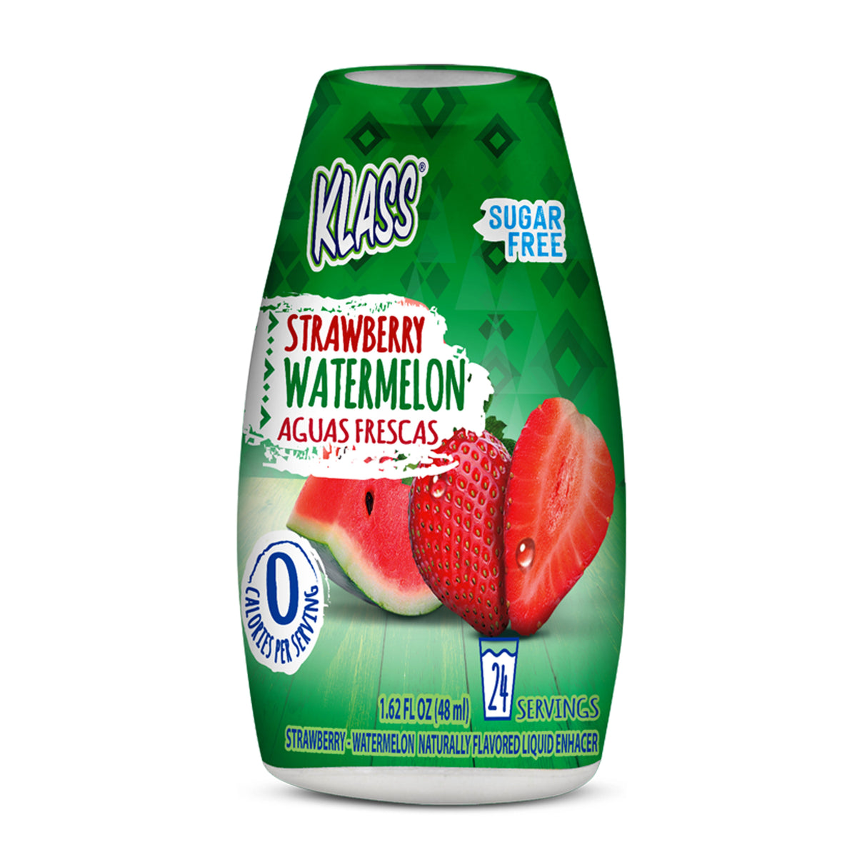 Klass Agua Frescas Fresa / Sandía 1.62 fl. onz. / 48 ml./Klass Agua Frescas Fresa / Sandía