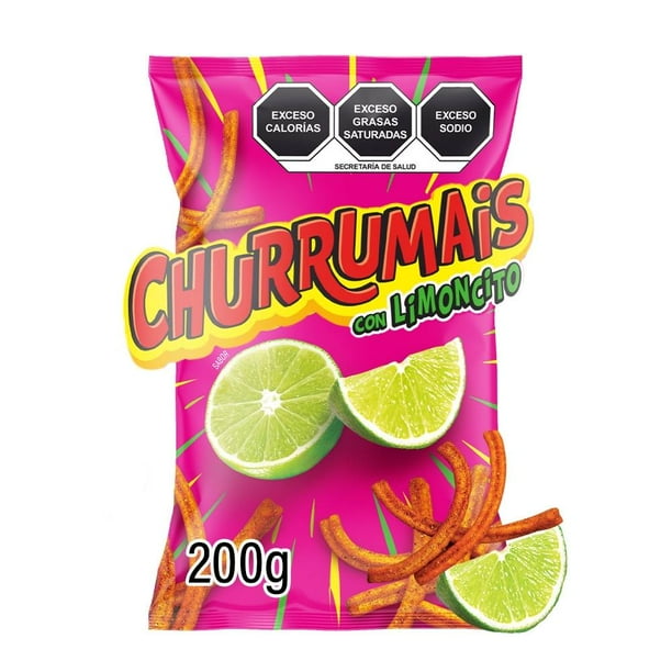 Churrumais Con Limon 200 gr./ Churrumais With Lemon