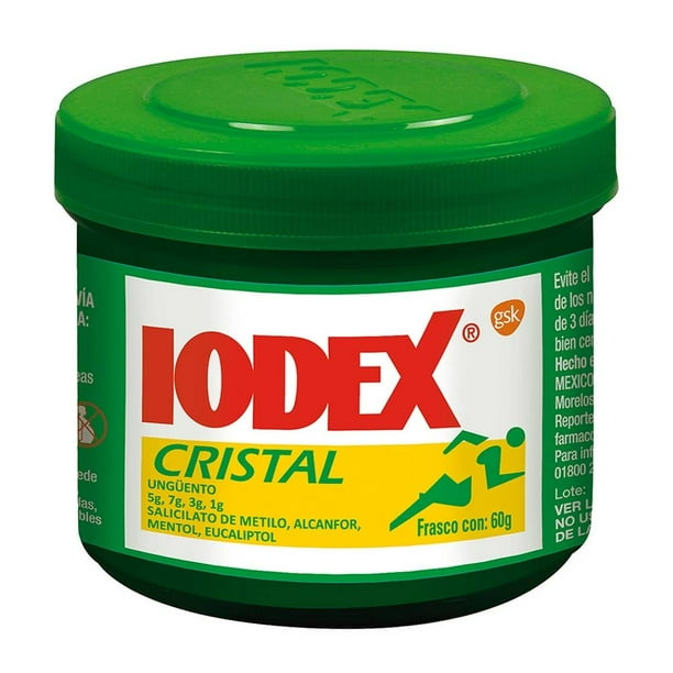 Iodex Cristal Verde 60 gr.