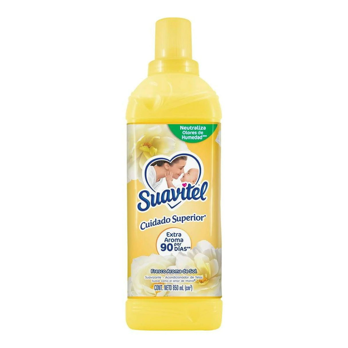 Suavitel Fabric Softener Conditioner Superior Care Fresh Sunshine Scent / Suavitel Suavizante acondicionador de telas cuidado superior fresco aroma de sol