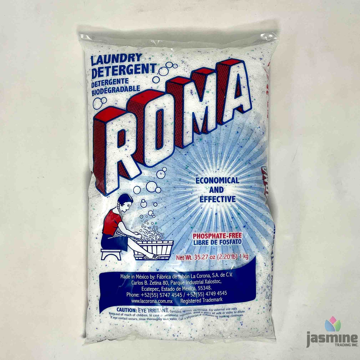 ROMA LAUNDRY DETERGENT POWDER / DETERGENTE EN POLVO PARA LAVANDERÍA ROMA