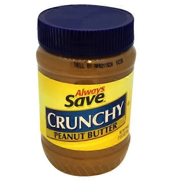 Mantequilla de maní crujiente Always Save (18 oz)