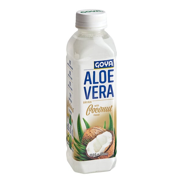 Goya Aloe Vera Drink Coconut 16.9 fl. oz. / 500 ml./Goya Bebida de Aloe Vera Coco