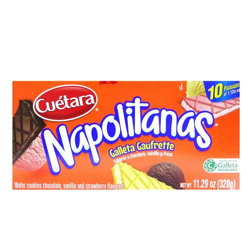 Cuetara Napolitanas 11.29 oz. / 320 gramos.