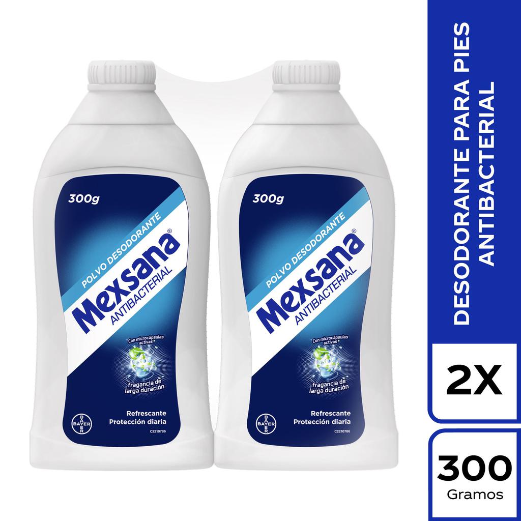 Mexsana Talco 2 ud./Mexsana Talco en Polvo Antibacteriano 2 Ud / 300 g