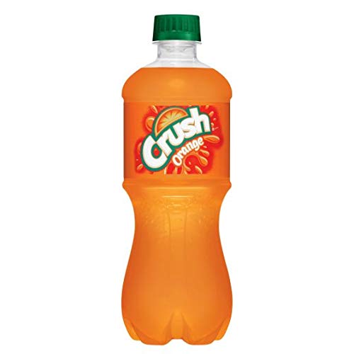 Crush Orange Plastic Bottle 12 oz./Botella Plástica Naranja Crush