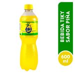 Tiky Pina Plastic Bottle 20 oz. / 600 ml./Botella Plástica Tiky Piña