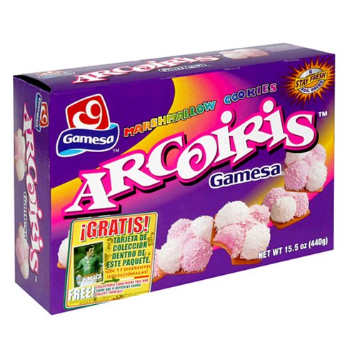 Galletas de Malvavisco Gamesa Arcoiris 15.52 oz. / 440 gr.