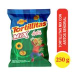 Senorial Tortillitas Mix con Aritos 250 gr./Señorial Tortillitas Mix with Rings