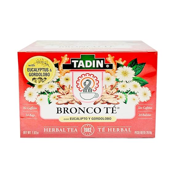 Tadin Te Bronco Broncaid 1.02 oz. / 28.8 gr. (24 Bags)/Bronco Broncaid Tea