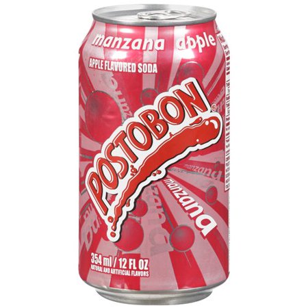 Postobon refresco sabor manzana, 12 oz