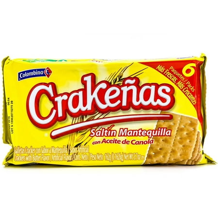 Galletas Colombina, Mantequilla, 5.7 Oz.
