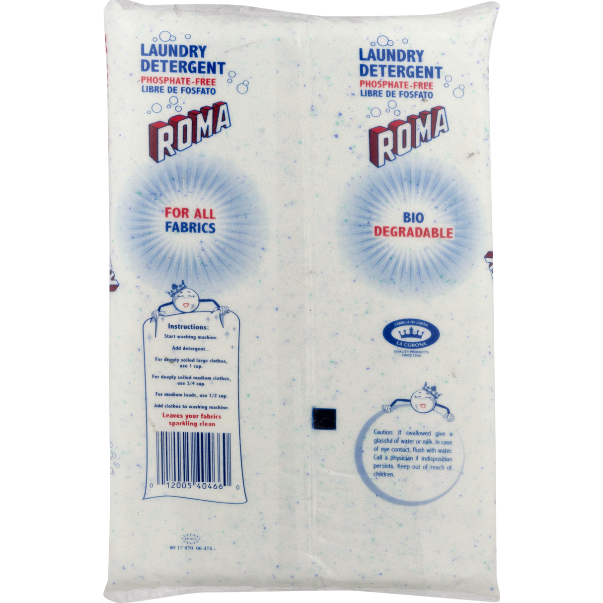 Roma Laundry Detergent / Detergente para ropa Roma