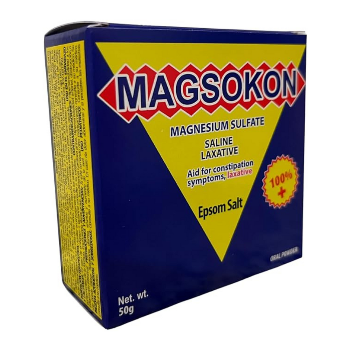 Magsokon Sulfato de Magnesio Laxante Polvo Oral 50 gr./