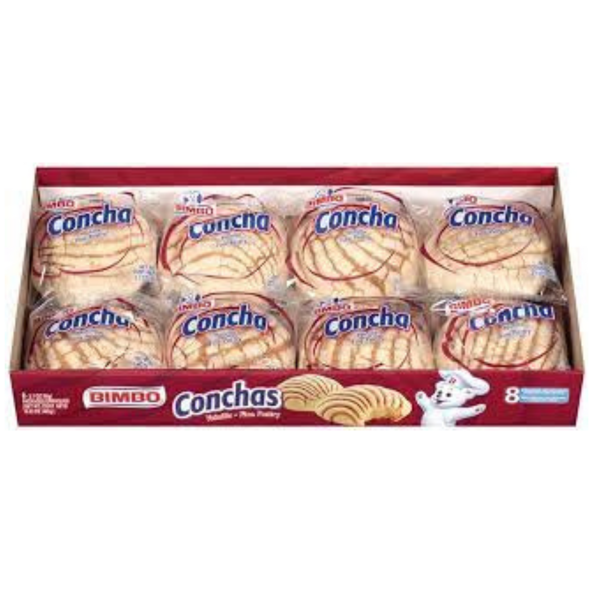 Bimbo Concha 8 ct./ Bimbo Shell 8 ct.