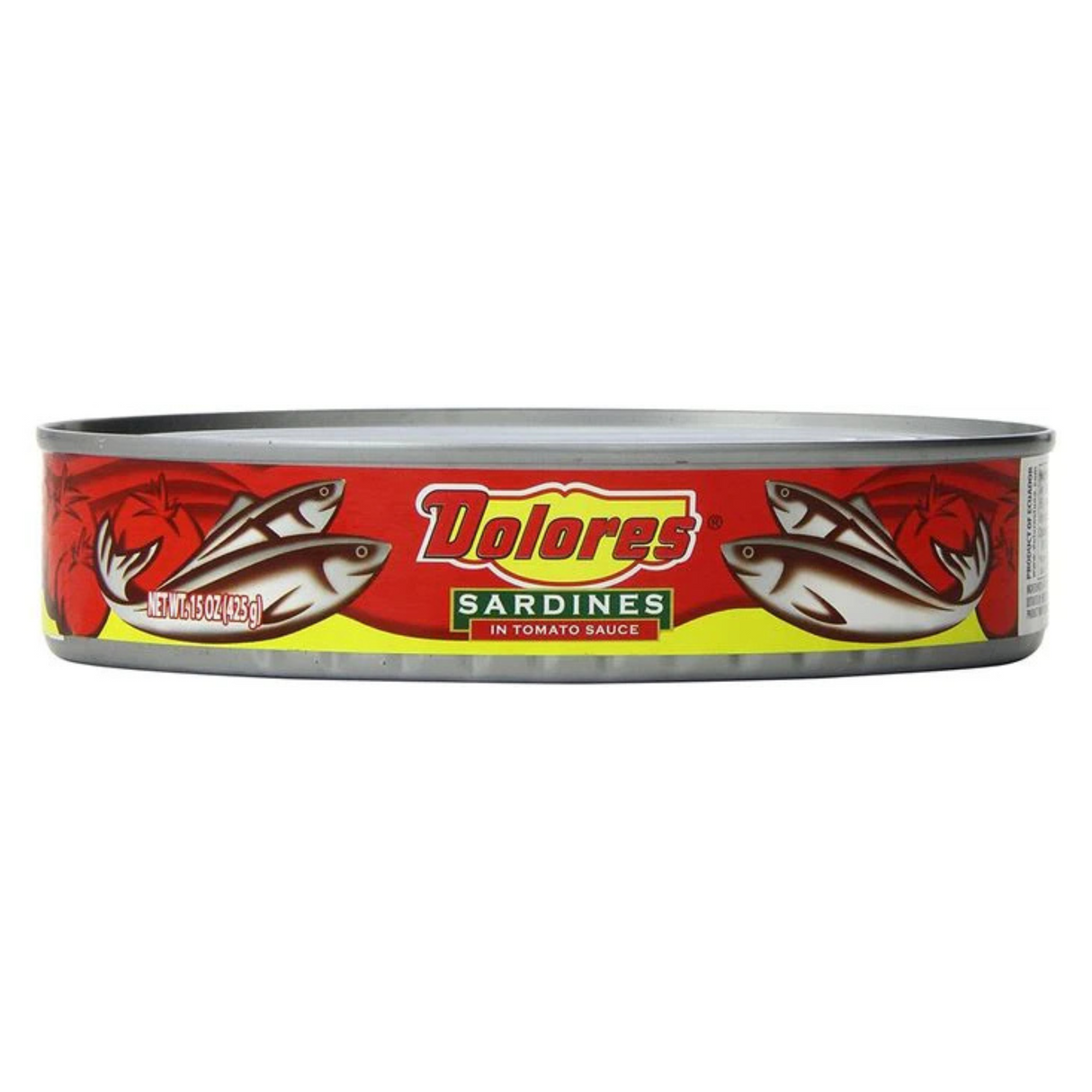 Sardinas Dolores 15 oz. Sardinas Dolores 15 oz | Pescado enlatado de primera calidad