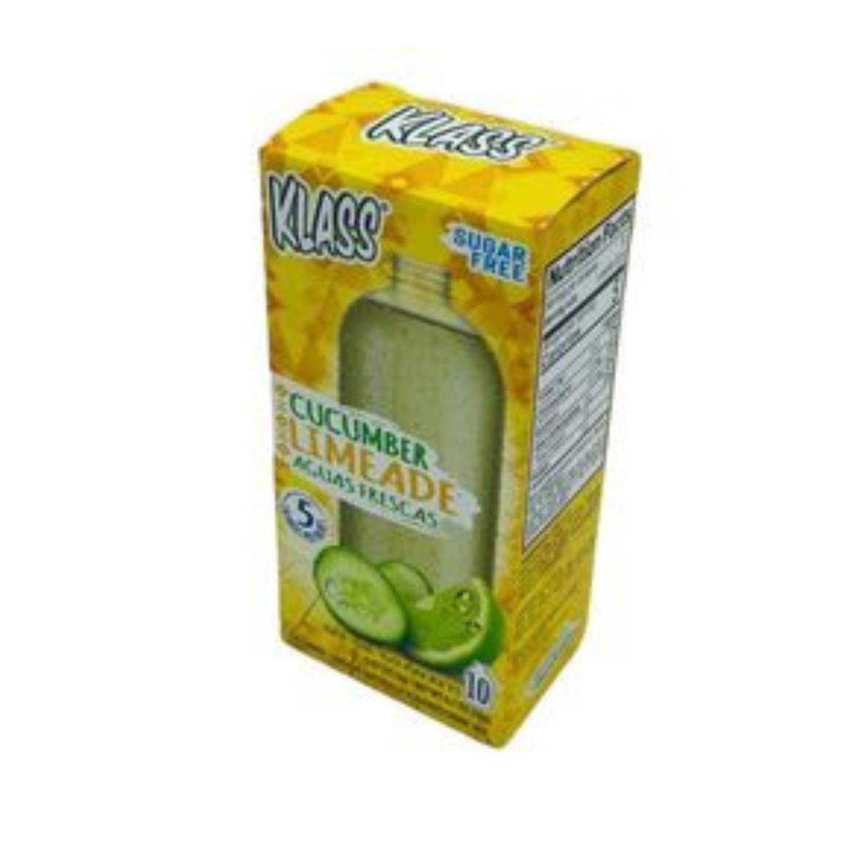 Klass Aguas Frescas Cucumber Limeade 10 pk. / 0.7 oz. / 20 gr.