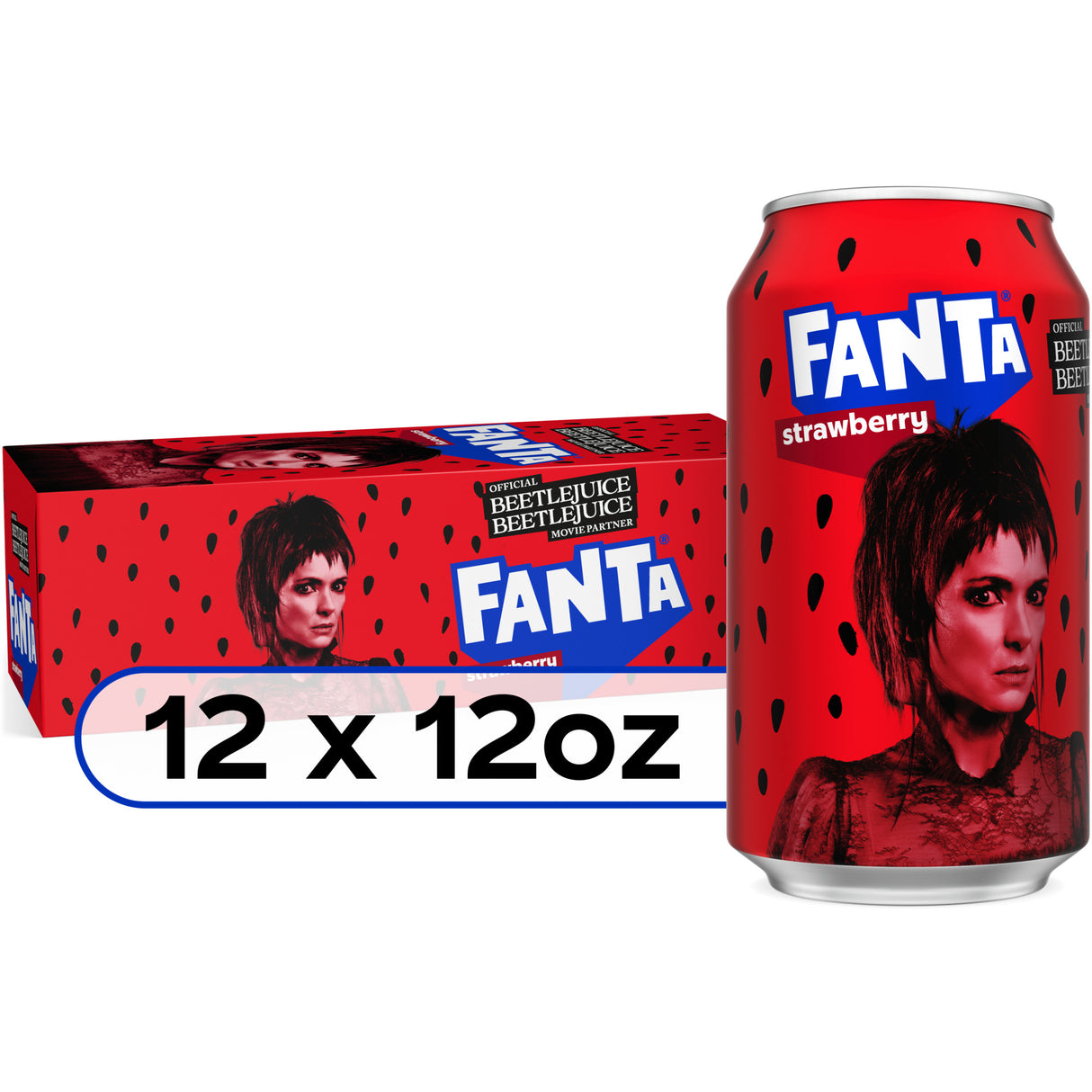 Fanta Fresa Frigorífico 12 pk./Fanta Fresa Frigorífico 12 pk.