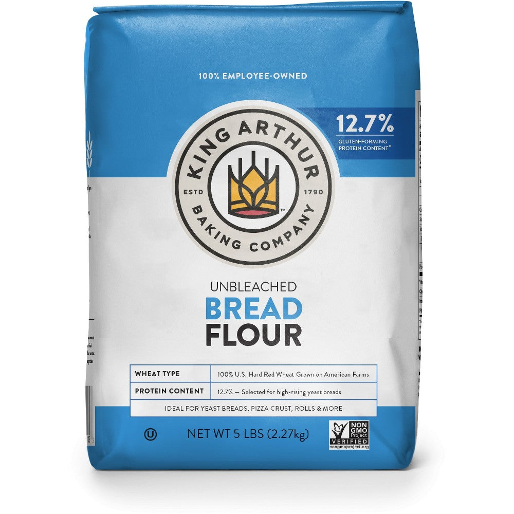 Harina de pan sin blanquear King Arthur Flour - 5 libras