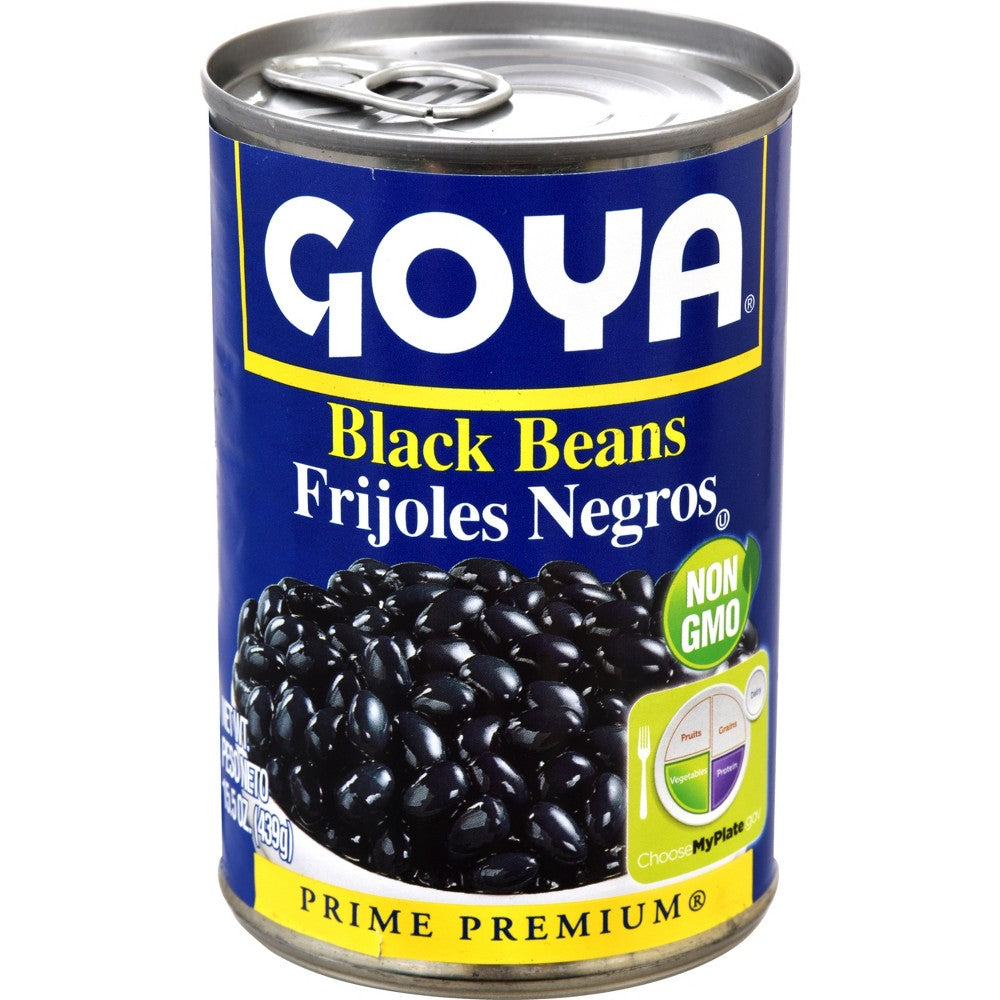 Goya Black Beans / Goya Frijoles Negros 15.5 Oz.
