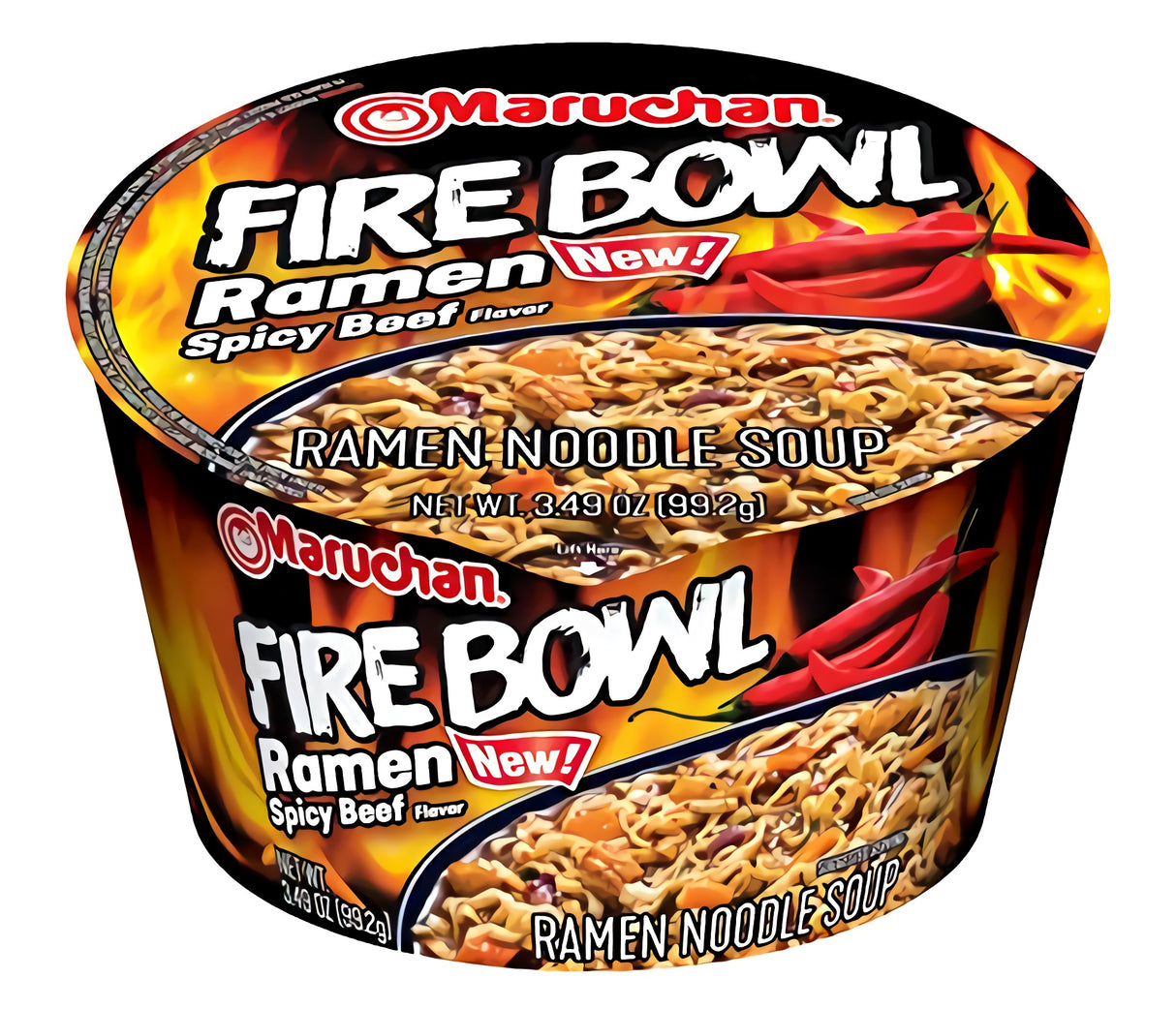 Maruchan Fire Bowl Carne Picante 3.49 oz./Maruchan Fire Bowl Carne Picante