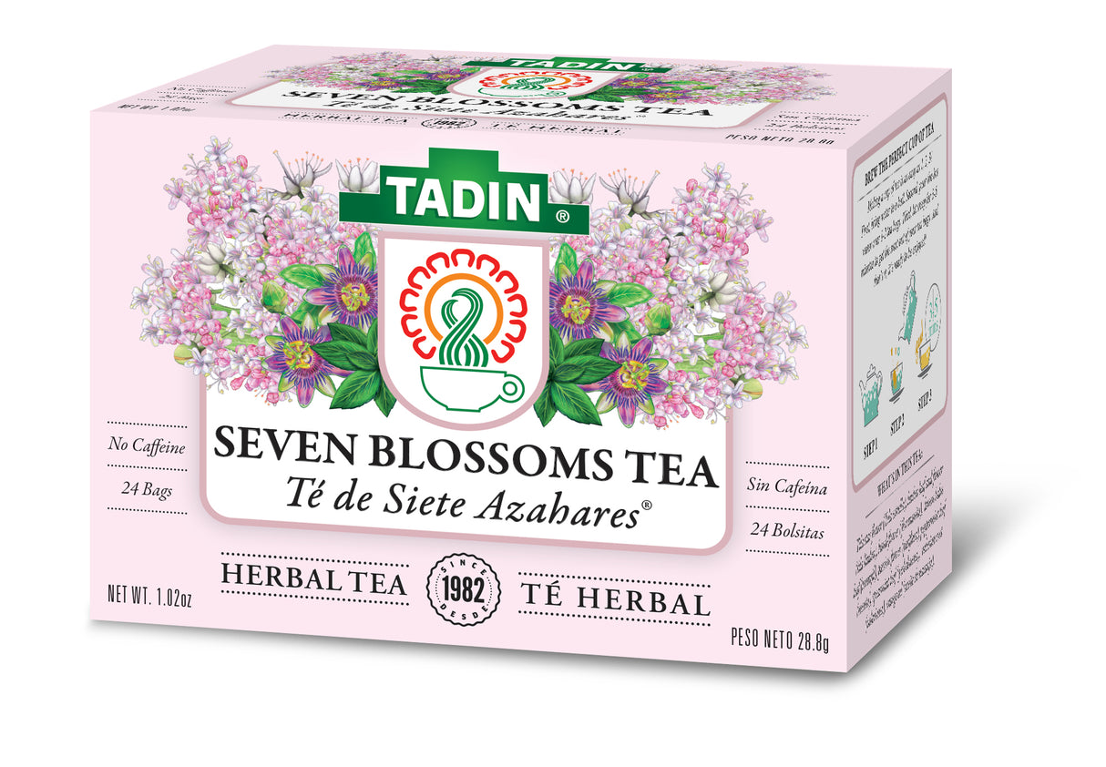 Tadin Te De 7 Azahares 1.02 oz. / 28,8 gr./Tadin Té de Siete Flores,