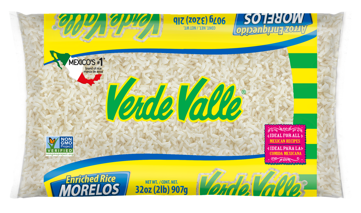 Arroz Verde Valle Morelos, 32 oz / ARROZ VERDE VALLE