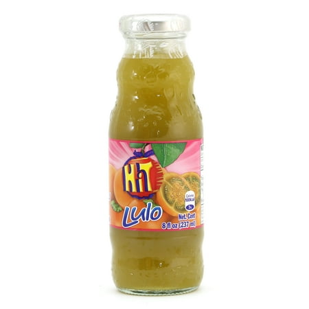 Bebida de jugo Hit Lulo en botella de vidrio, 8 fl. oz. / 237 ml.