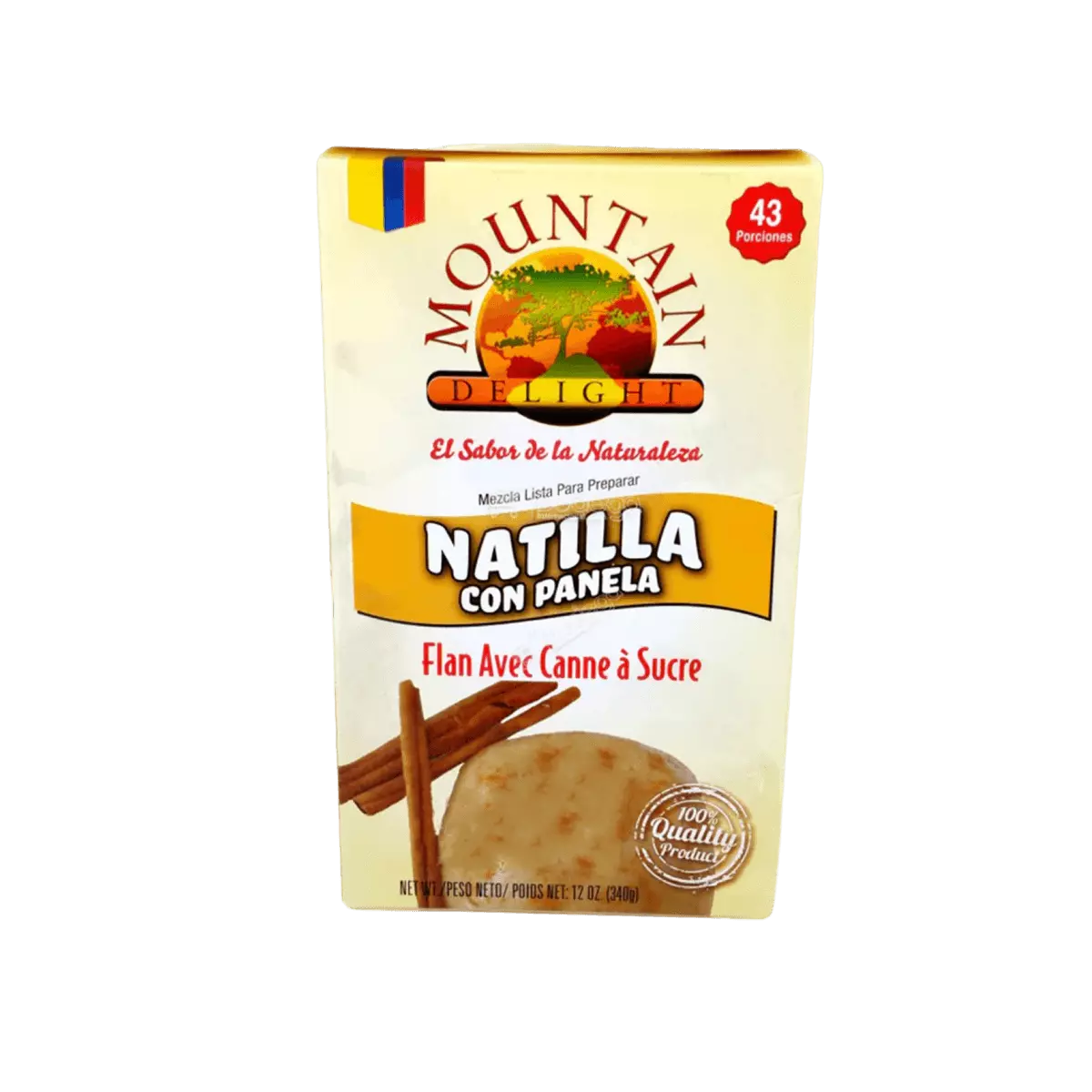 Mountain Delight Natilla con Panela 12 oz.