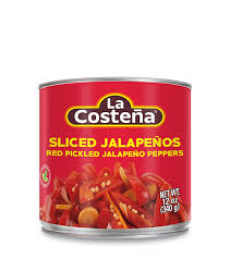 La Costena Chiles Jalapeños Encurtidos Rojos / Chiles Jalapeños Rojos En Escabeche La Costeña 12oz