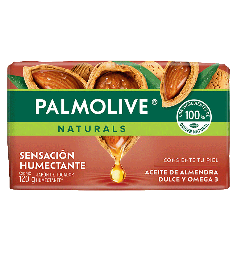 Palmolive Naturals Aceites de Almendra Dulce y Omega 3 / 120 g.