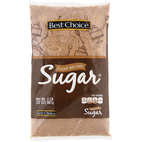 Azúcar moreno oscuro Best Choice 2 lb./Azúcar moreno oscuro Best Choice