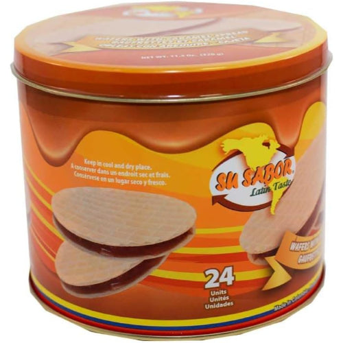 Galletas Su Sabor con Arequipe y Cajeta (galletas con crema de caramelo) 11.3oz