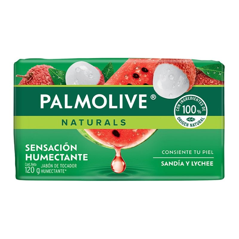 Palmolive Natural Sandia y Lichi 120 g.| Palmolive Natural Sandía y Lichi
