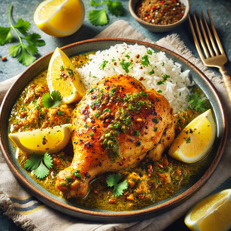 Pollo al Mojo Criollo con Mostaza