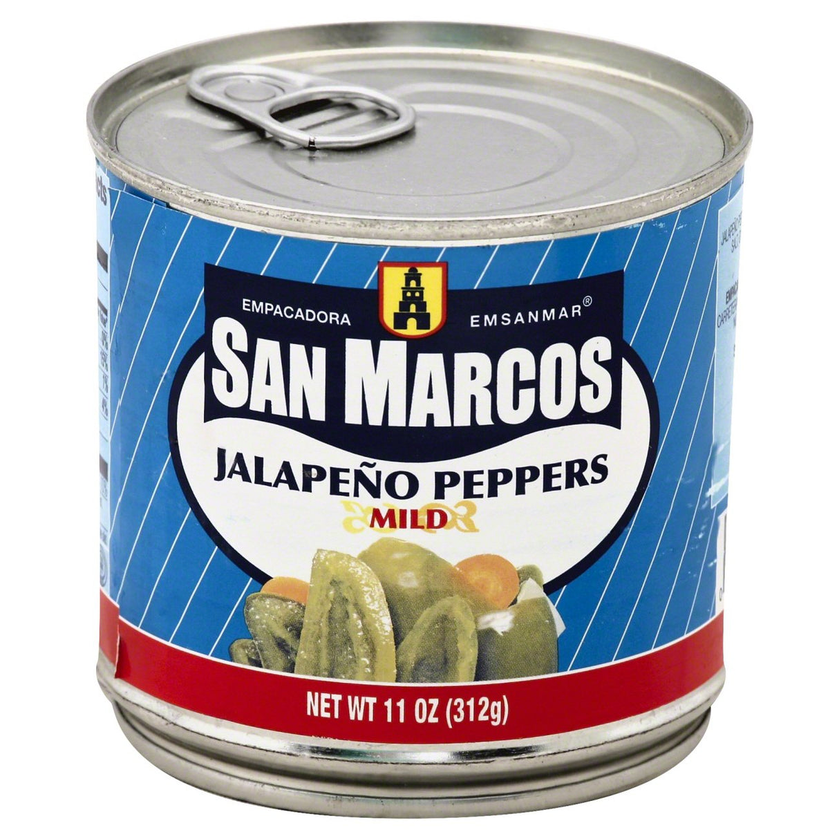 Chiles Jalapeños San Marcos Suaves 11 oz. / Chiles jalapeños suaves San Marcos 11 oz.