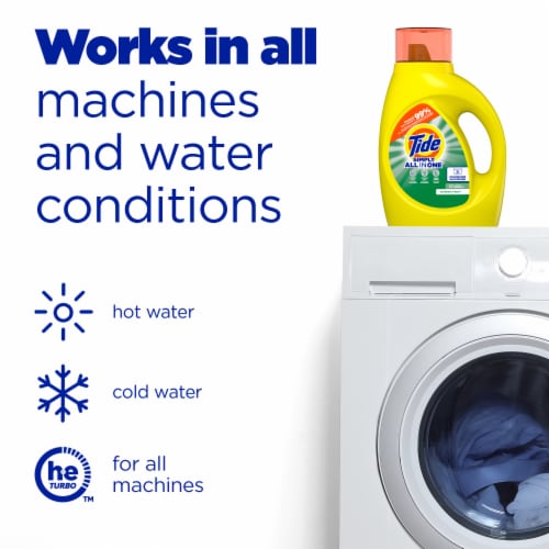 Tide Simply Clean & Fresh Daybreak Fresh Liquid Laundry Detergen 32 oz / Detergente líquido para ropa Tide Simply Clean Fresco Amanecer