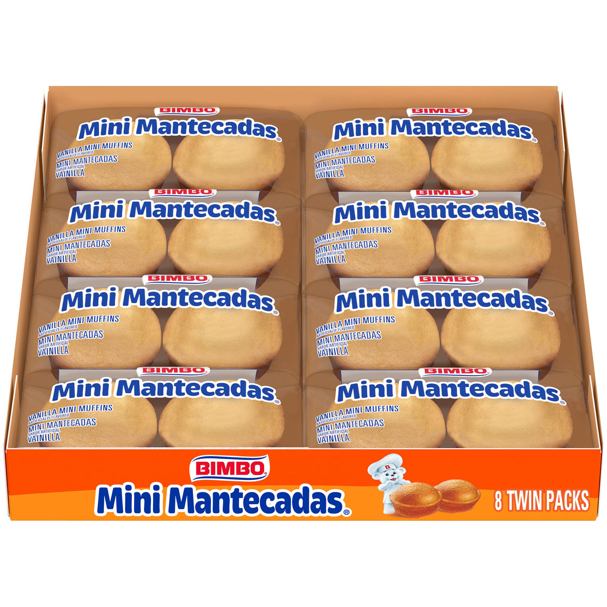 Mini Mantecadas Bimbo 8 uds./