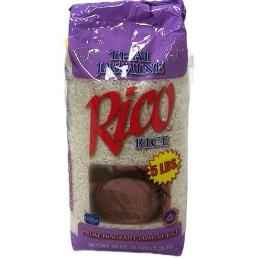 ARROZ RICO 80 OZ / Arroz Jazmín 5 lb.