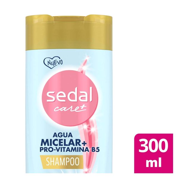 Champú Sedal Agua Micelar 300 ml / Shampoo Agua Micelar Water 300 ml