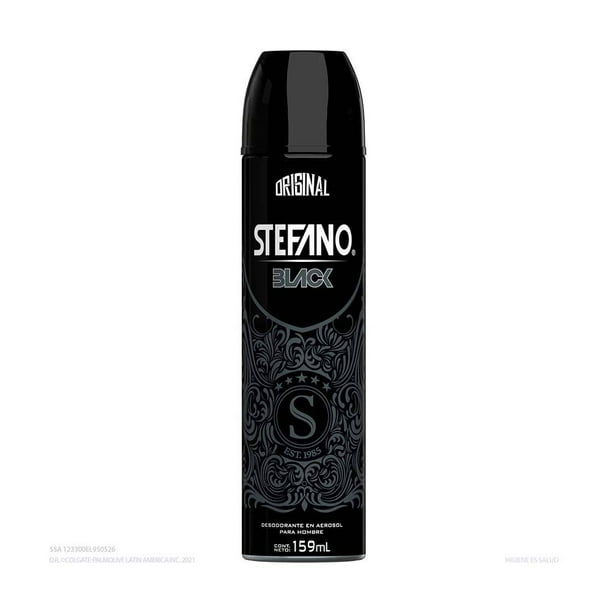 Desodorante Stefano Black Original 159 ml.| Stefano Black Original Deodorant 159 ml.