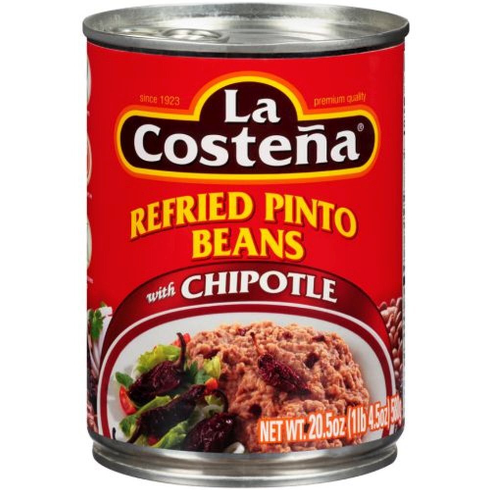 La Costeña Frijoles Pintos Refritos Con Chipotle / La Costeña Frijoles Pintos Refritos Con Chipotle 20.5oz