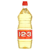 Aceite vegetal 1-2-3, botella de 33,8 fl oz