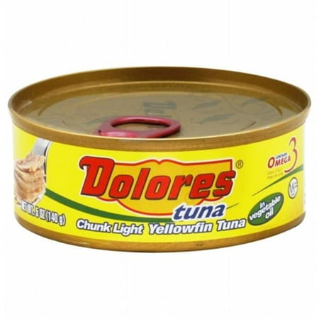 Atún Dolores Chuck Amarillo Claro En Aceite Vegetal 5 oz.