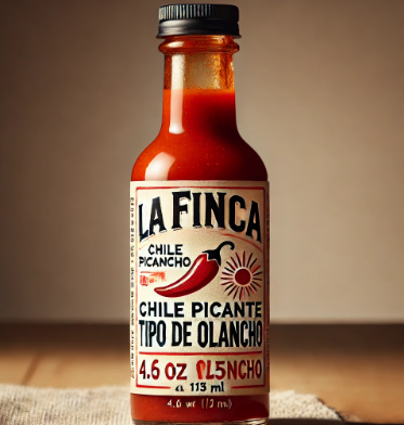 La Finca Olancho Type Spicy Chili 4.6oz/135 ml.