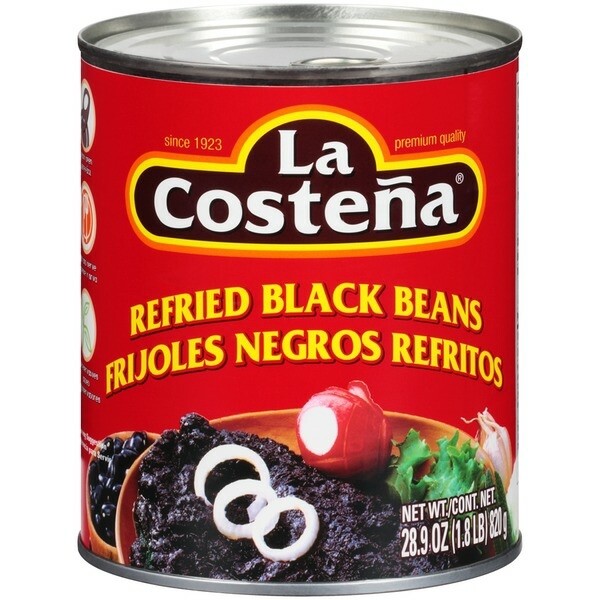 Frijoles Negros Refritos La Costeña / La Costeña Frijoles Negros Refritos 28,9