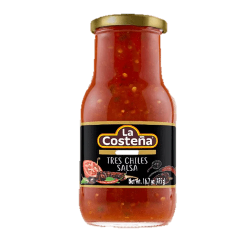 La Costeña Tres Chiles Salsa 16.7 oz.