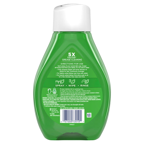 Gain Dish Spray, Dish Soap, Original Scent Refill, / Gain spray para platos, jabón para platos, recambio de aroma original 