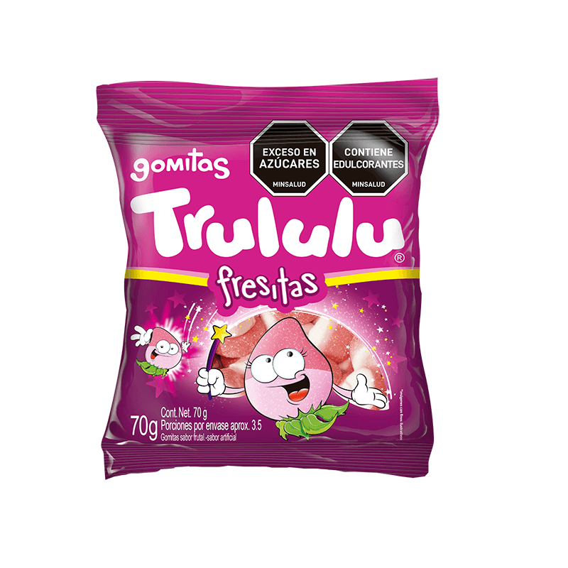 Trululu Strawberry Gummies 70 g.