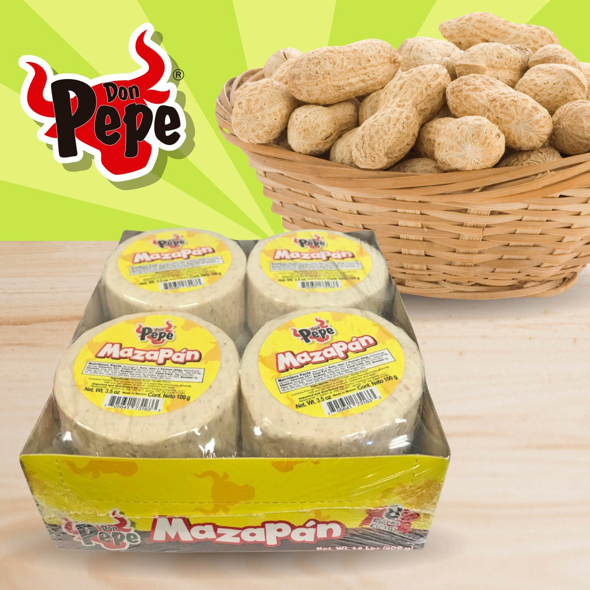 Don Pepe Mazapán 3.5 oz.
